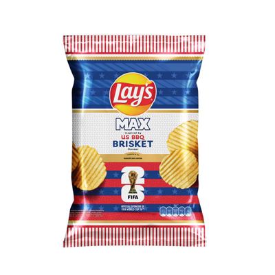 LAYS MAX US BBQ BRISKET FLAVOUR 120G