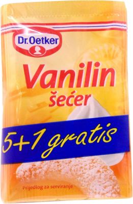 VANILIN ŠEĆER 8 g 5+1 DR.OETK