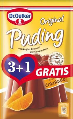 PUDING DR OETKER ČOKOLADA 196G-8/1- 3+1 GRATIS