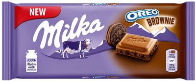 ČOKOLADA MILKA OREO BROWNIE 100g