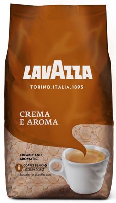 KAVA U ZRNU CREMA E AROMA SMEĐA 1 kg LAVAZZA