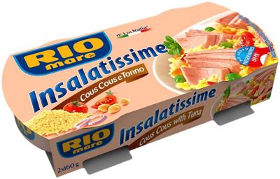 TUNA -COUS-COUS SAL.2*160g BOWL.