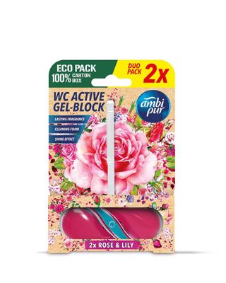 AMBI PUR WC ULOZAK 2X45 G DUOPACK ROSE LILY