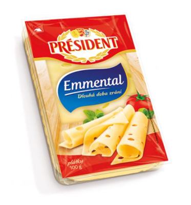 SIR PRESIDENT EMMENTAL SLICE 100G