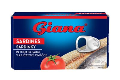 SARDINA GIANA 125g UMAK RAJČICE S POVRĆEM