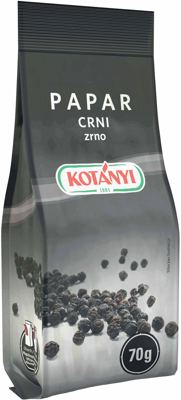 ZAČIN PAPAR CRNO ZRNO 70 g KOT