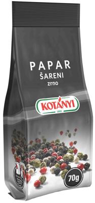 Kotany papar šareni zrno 70g