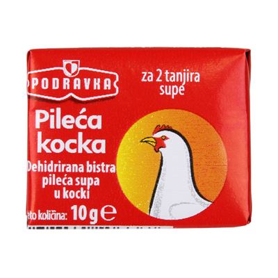KOCKA ZA SUPU PILECA 10G PODRAVKA
