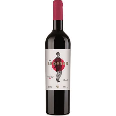 Vino crveno Lederer Merlot V.Coka 0.75l