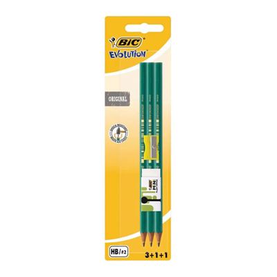 BIC SKOLSKI SET OLOVKA,GUMICA,SILJILO