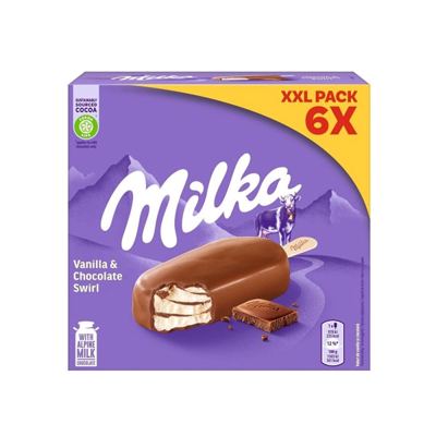SLADOLED MULTIPACK ŠTAPIĆ MILKA 540ML