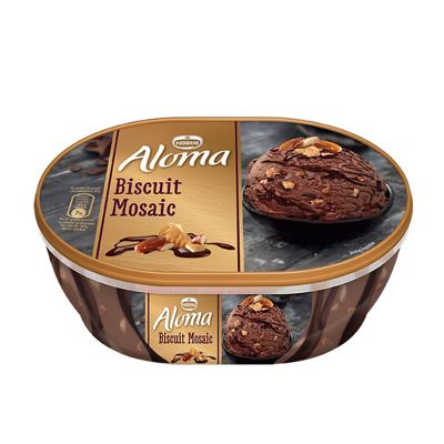 SLADOLED NESTLE ALOMA BISCUIT MOSAICO 900ML 510G