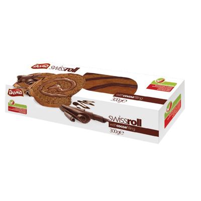 ROLAT SWISSROLL COKO PUNJENJE 300gr DOMA