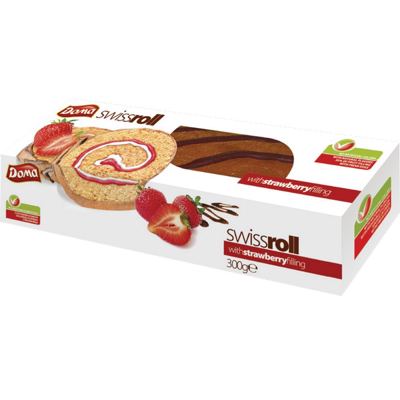 SWISS ROLL DOMA JAGODA 300g