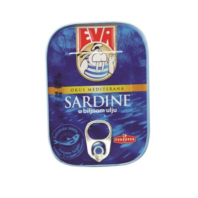 SARDINA EVA U BILJNOM ULJU 100G