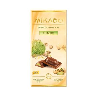 COKOLADA MIKADO PISTACI 35% 100GR