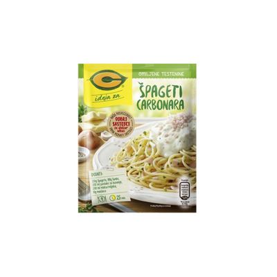 DODATAK C ŠPAGETI CARBONARA 34G