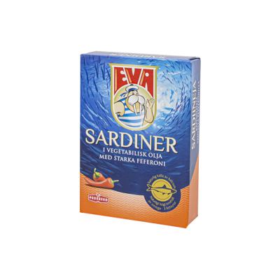 SARDINE PIKANT 115G EVA