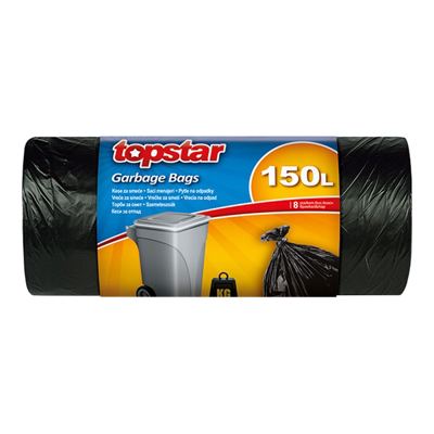 TOPSTAR KESE ZA SMECE 150L LDPE 8/1