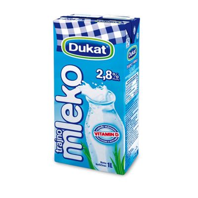 MLEKO UHT DUKAT 2.8%MM 1L