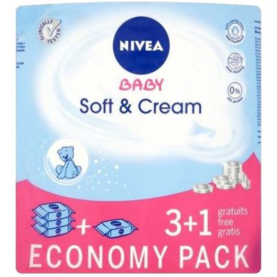 N-NIVEA BABY MARAMICE 4*63SOFT i CARE