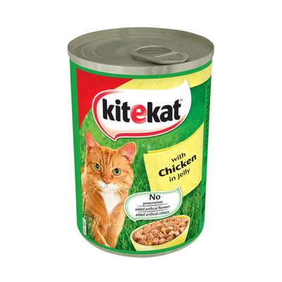 Kitekat hrana za macke zivina u limenci 400 g