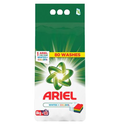 DETERDŽENT ZA VEŠ WHITE&COLOR ARIEL 8KG