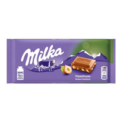 MILKA 100gr HAZELNUT