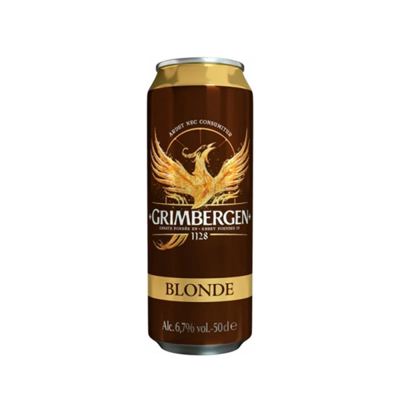 PIVO GRIMBERGEN BLONDE 0 .5L CARLSBERG