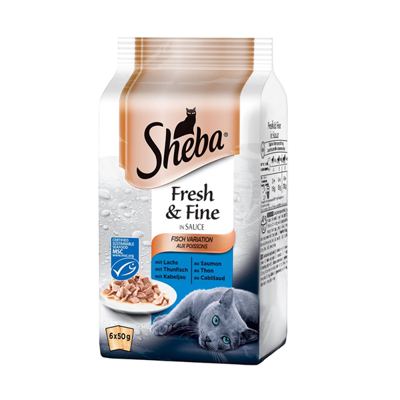 HRANA ZA MACKE SHEBA RIBA 6X50GR