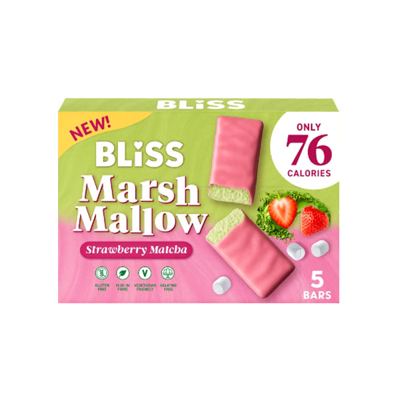 MARSHMALLOWS MATCHA JAGODA 100G BLISS