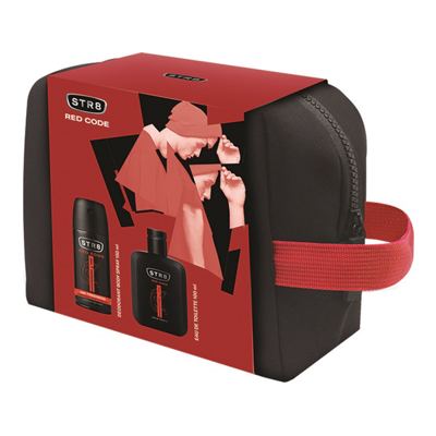STR8 SET(EDT100+DEO+NESESER)RED CODE