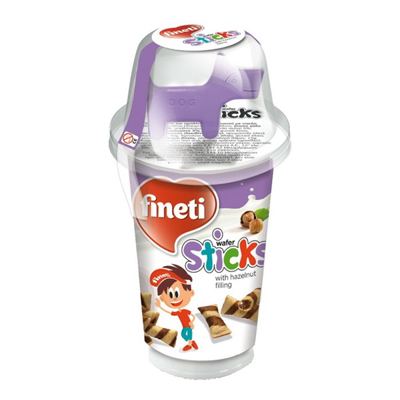 KEKS FINETTI STICKS LEŠNIK 45G