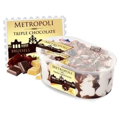SLADOLED METROPOLI TRIPL ČOK 1000ML