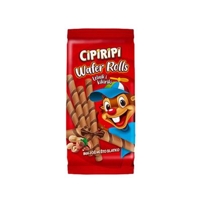 Cipiripi crunchy wafer lesnik 23g Silbo