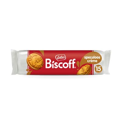 Belgijski Sandwich Biscuits Lotus 150g Krem