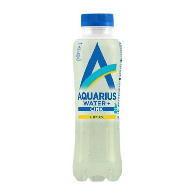 AQUARIUS WATER ZN LEMON 400ml