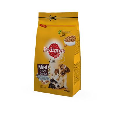 Pedigree briketi Junior Mini piletina i pirinac 400g