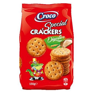 CROCO CRACKERS SPECIAL DIGESTIV 150G