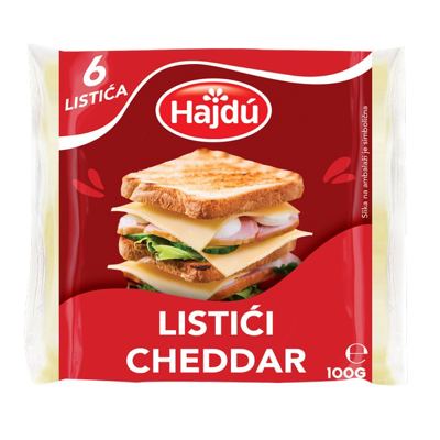 Hajdu listici sa ukusom ceddar sira 100g