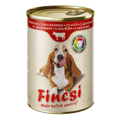 HRANA ZA PSE FINSCI SA GOVEDINOM 415gr CONTIMONT