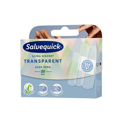 SALVEQUICK FL. TRANSP.ALOE VERA 20KOM