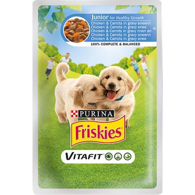 Friskies za pse single serve junior 100 g