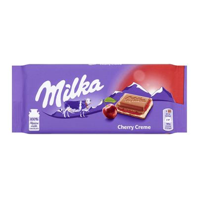 COKOLADA MILKA CHERRY CREM 100G