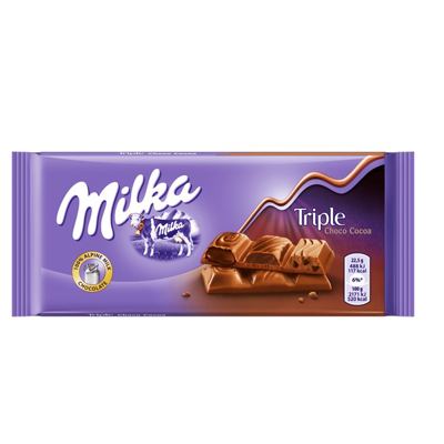 MILKA TRIPLE CHOC 90g