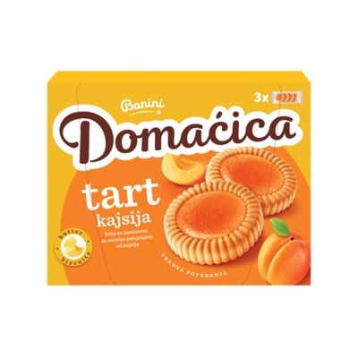 DOMAĆI TART SA KAJSIJOM 300G PREST