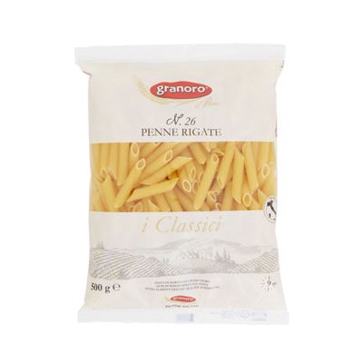 GRANORO PENNE RIGATTE NO26 500GR