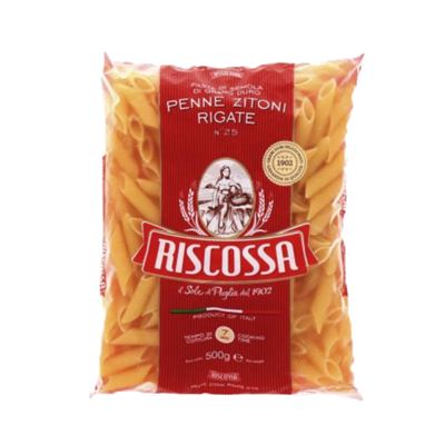 TJESTENINA PENNE ZITONI RIGATE 500 G RISCOSSA
