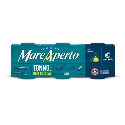 TUNA KOMADI U MASLINOVOM ULJU MARE APERTO 3X80G