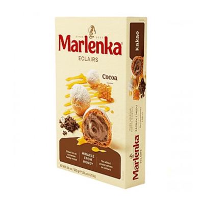 KOLAČ EKLERI MEDENI KAKAO 230G MARL
